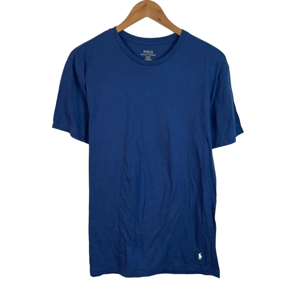 TS662 Mens Polo Ralph Lauren Designer Classic Fit Crew Neck T Shirt L
